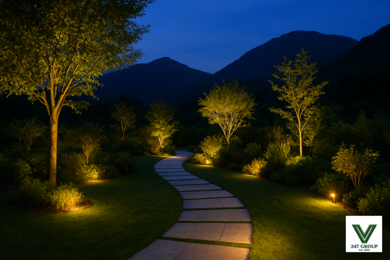 Lắp đèn led cây tại Hà Giang