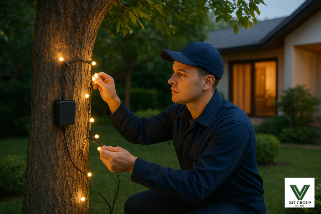 Lắp đèn led cây tại Hà Giang