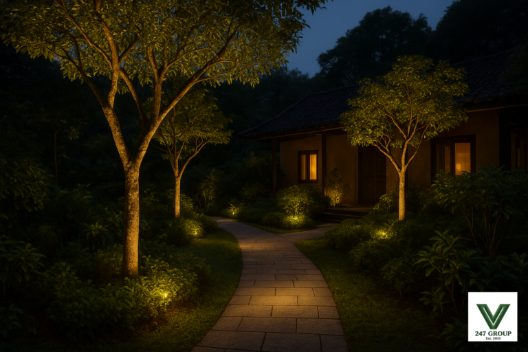 Lắp đèn led cây tại Lạng Sơn