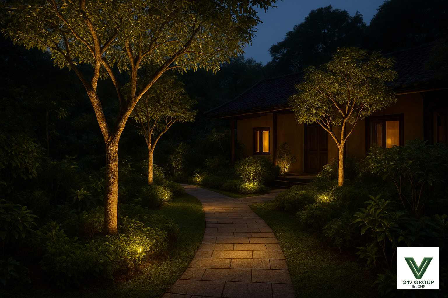 Lắp đèn led cây tại Lạng Sơn