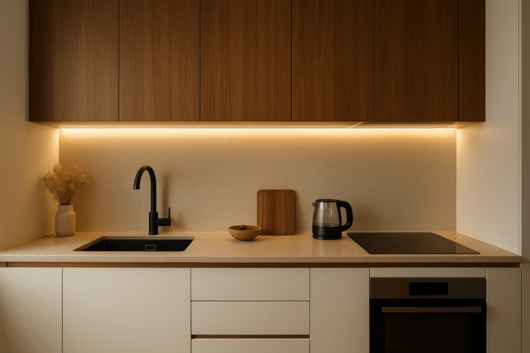 Lắp đèn led tủ tại Điện Biên