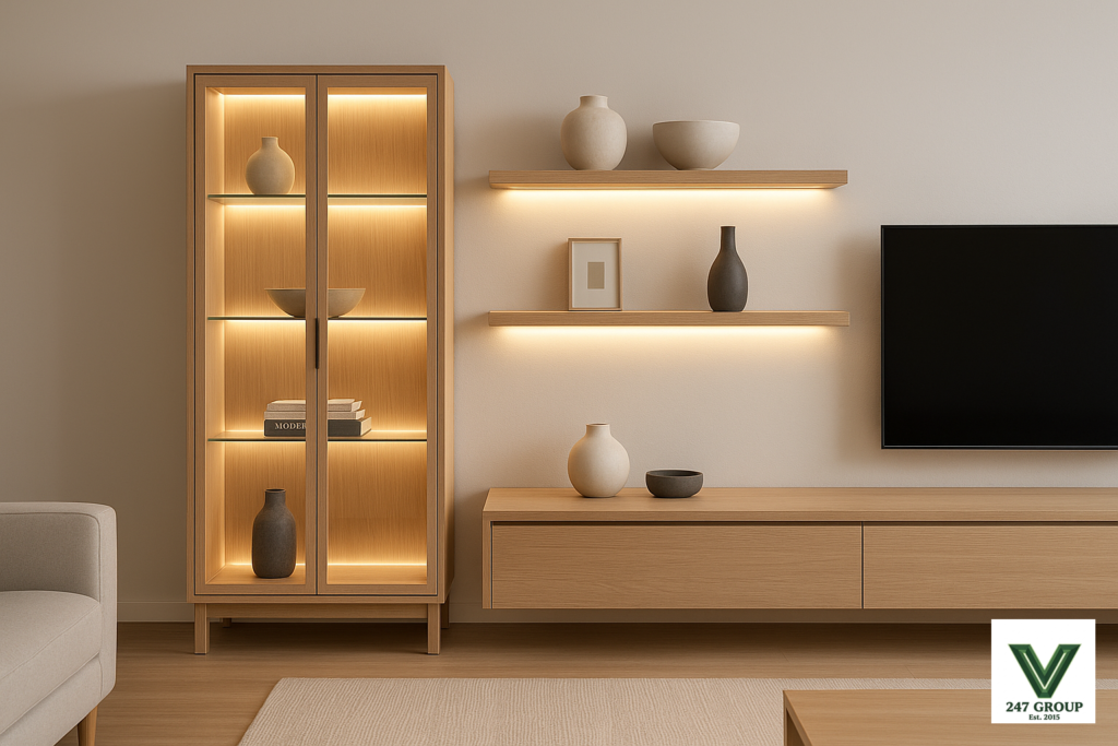Lắp đèn led tủ tại Vĩnh Phúc