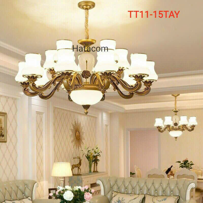 Lắp đèn trần cho nhà phố, biệt thự