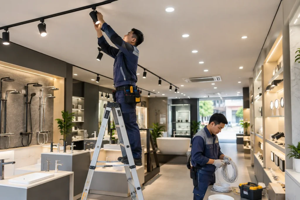 đơn vị lắp đèn LED uy tín Hà Nội - hình minh họa 1