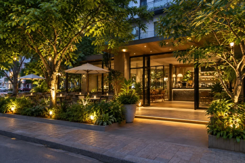 lắp đèn LED cây Hà Nội - hình minh họa 2