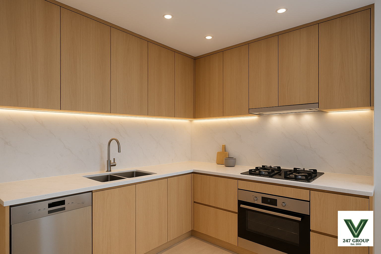 đèn chiếu sáng bếp