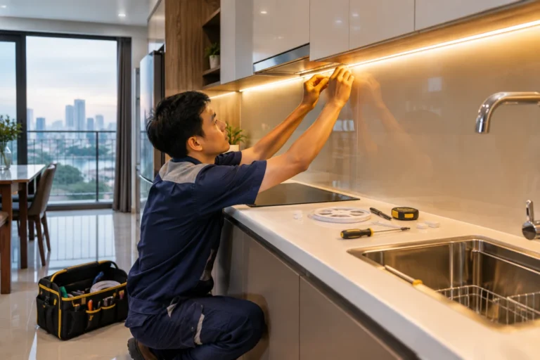 Dịch vụ lắp đèn LED trọn gói tại Hà Nội theo nhu cầu