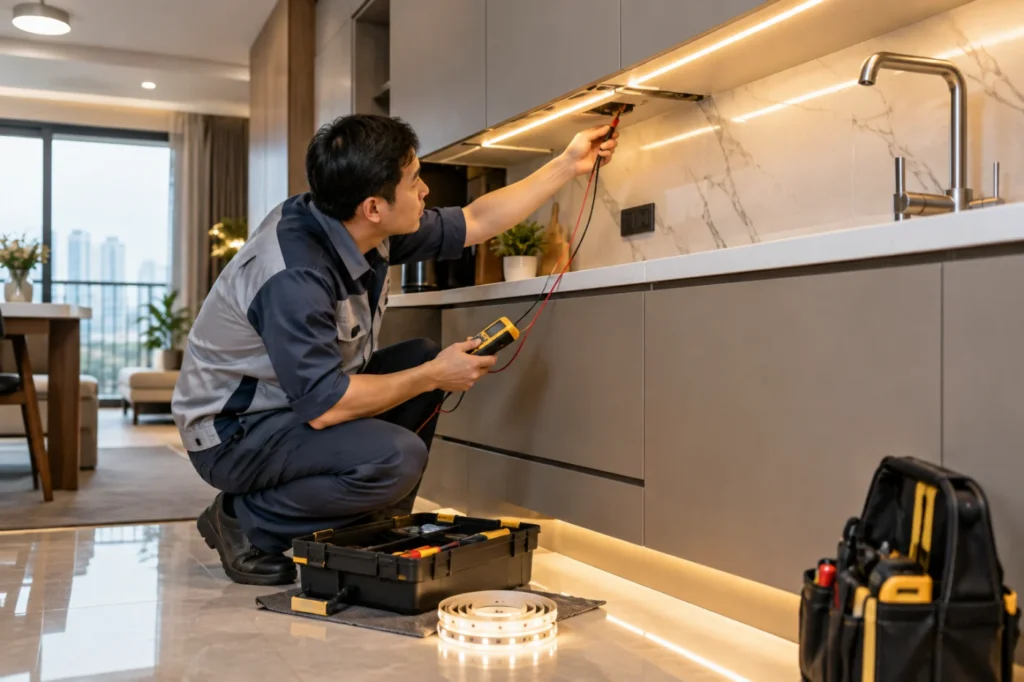 khảo sát lắp đặt đèn LED miễn phí - hình minh họa 1