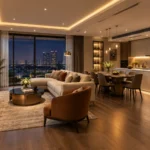 Lắp đèn LED căn hộ Vinhomes theo thiết kế, thi công gọn đẹp