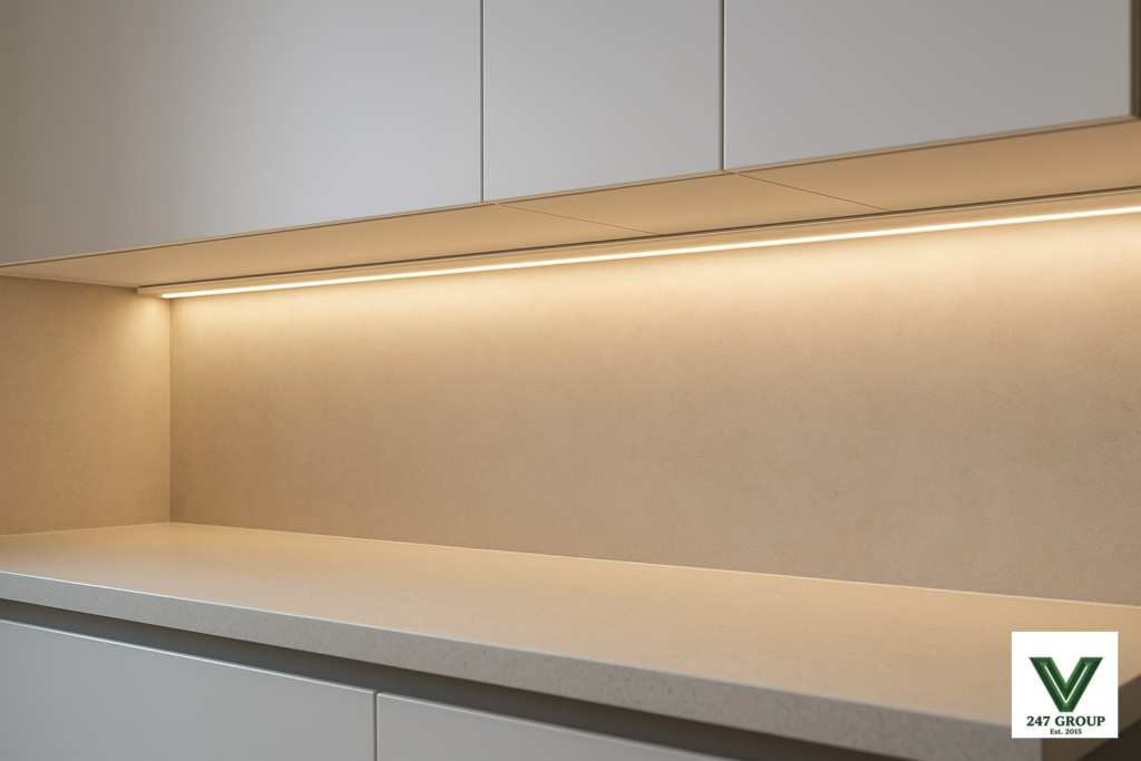 lắp đèn led dây