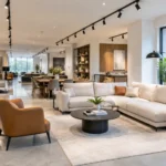 Lắp đèn LED rọi ray tại Hà Nội theo không gian, thi công gọn đẹp