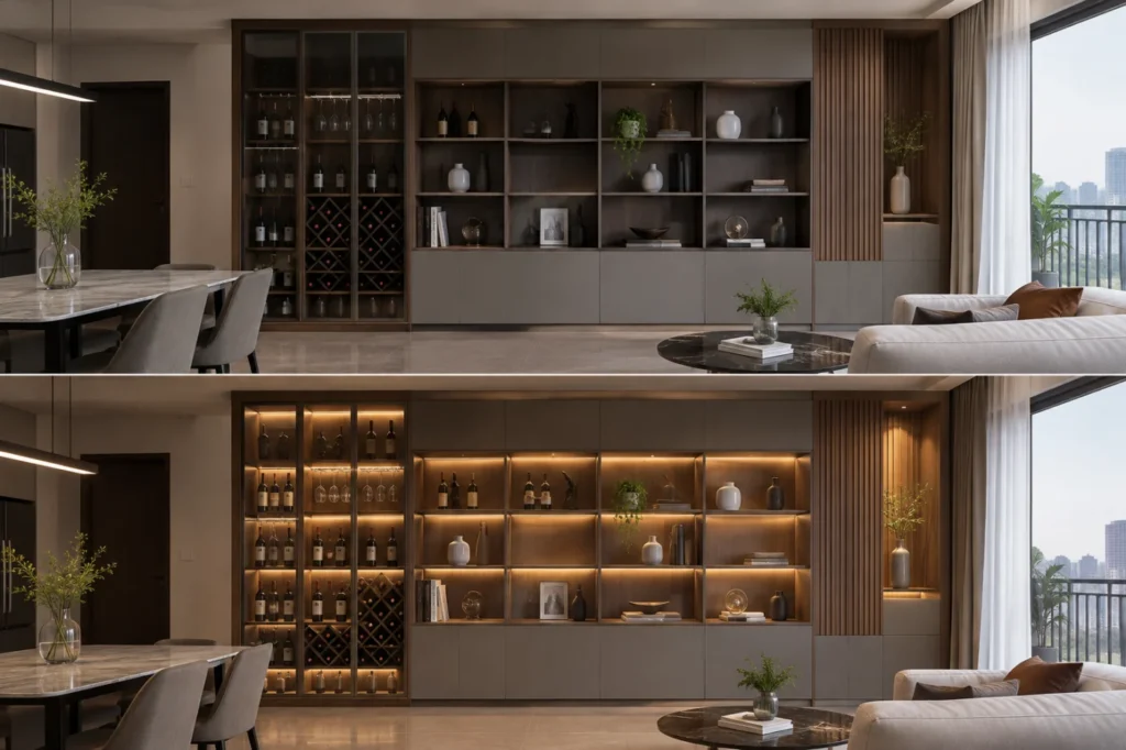 lắp đèn tủ trưng bày tại Hà Nội - hình minh họa 2