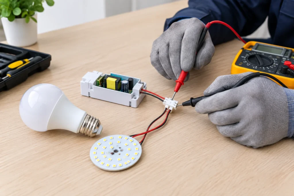 sửa đèn LED không sáng - hình minh họa 1