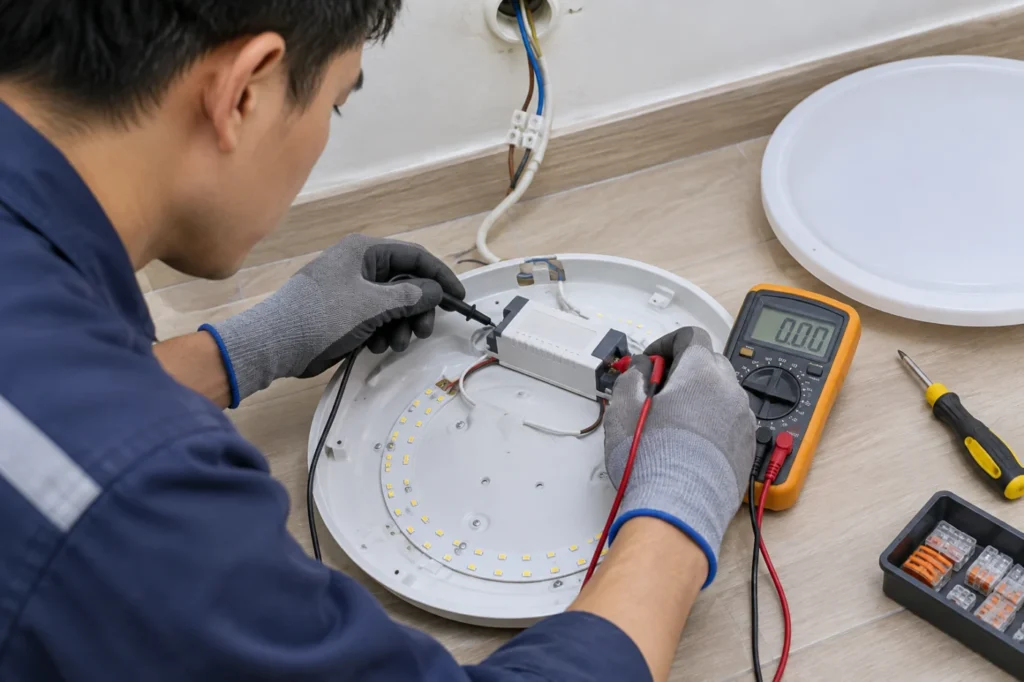 sửa đèn LED tại nhà - hình minh họa 1