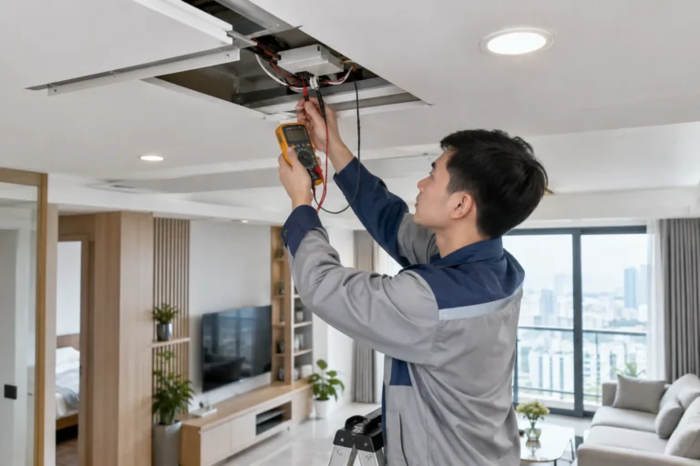 Sửa hệ thống đèn LED Hà Nội: Kiểm tra đúng lỗi, xử lý an toàn