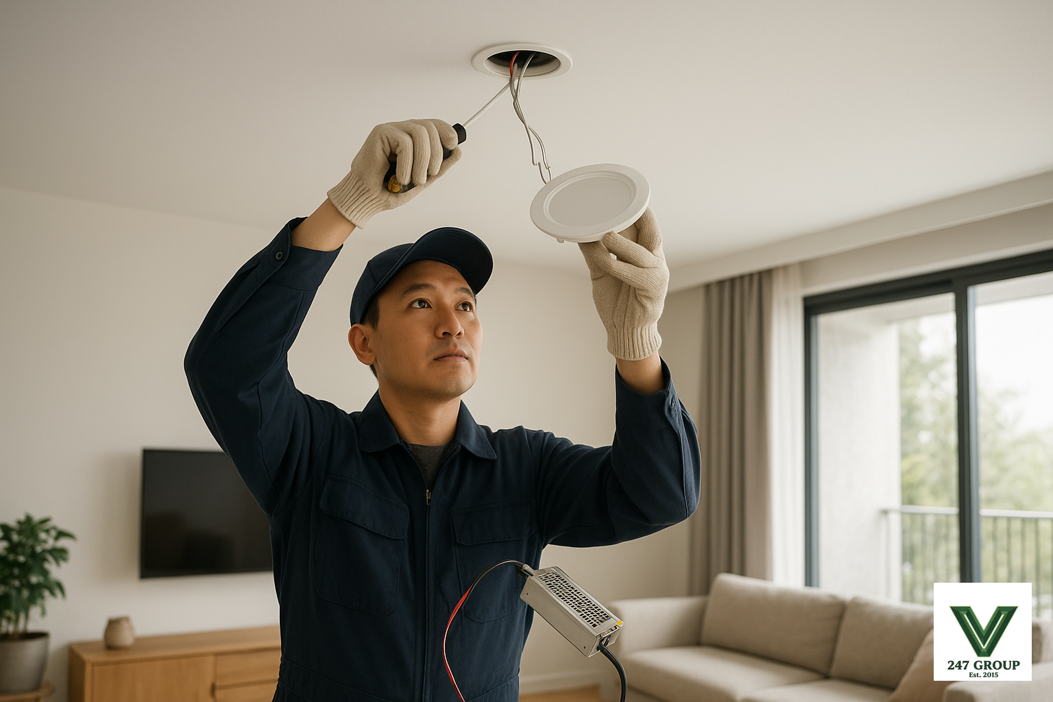 thay nguồn đèn led