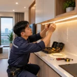 Thợ lắp đèn LED Hà Nội khảo sát tận nơi, thi công đúng kỹ thuật