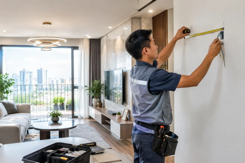 thợ lắp đèn LED tại nhà Hà Nội - hình minh họa 1