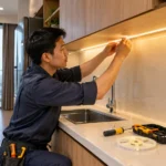 Thợ lắp đèn LED tại nhà Hà Nội: Khảo sát và thi công gọn đẹp