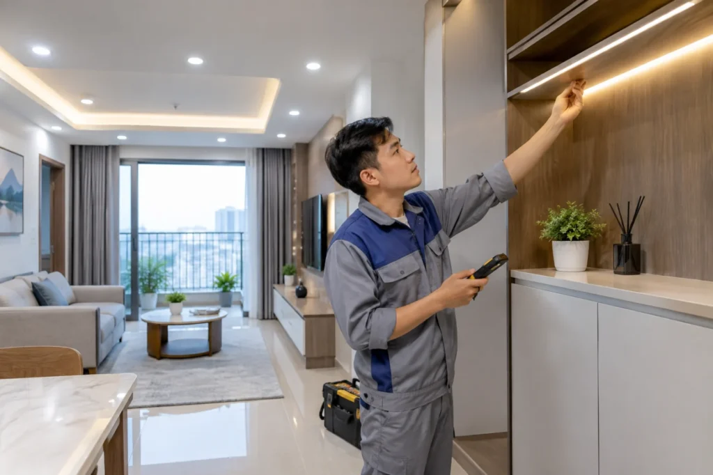 dịch vụ sửa đèn LED tại nhà - hình minh họa 2