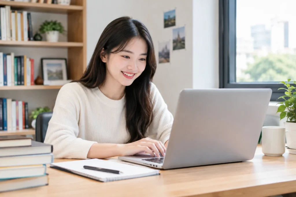 lắp đèn chiếu sáng mặt tiền - hình minh họa 2