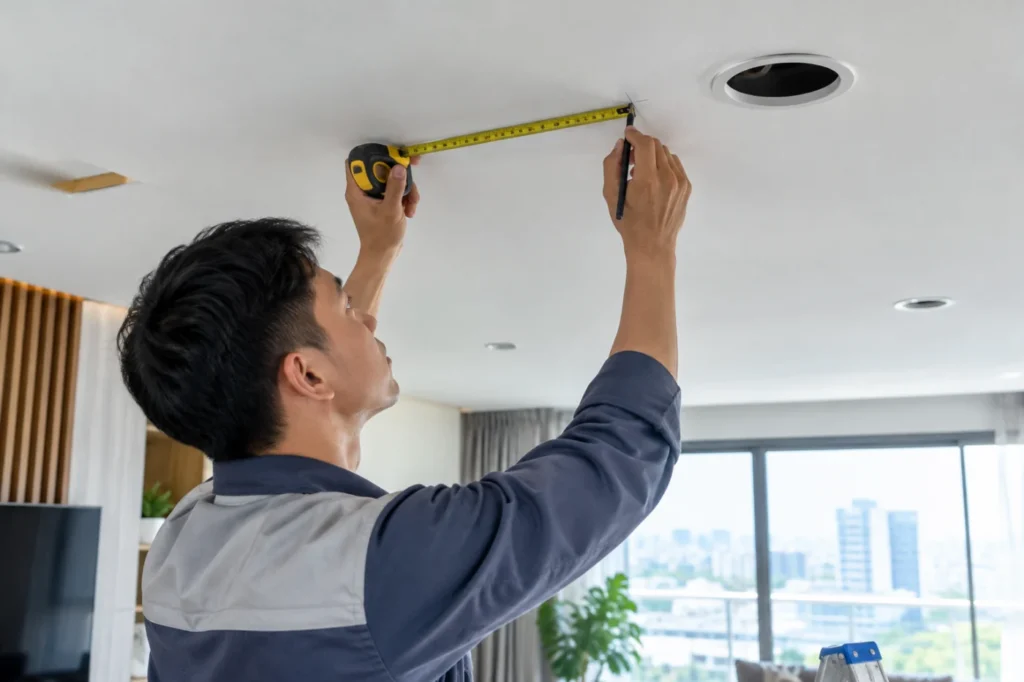 lắp đèn LED âm trần Hà Nội - hình minh họa 1