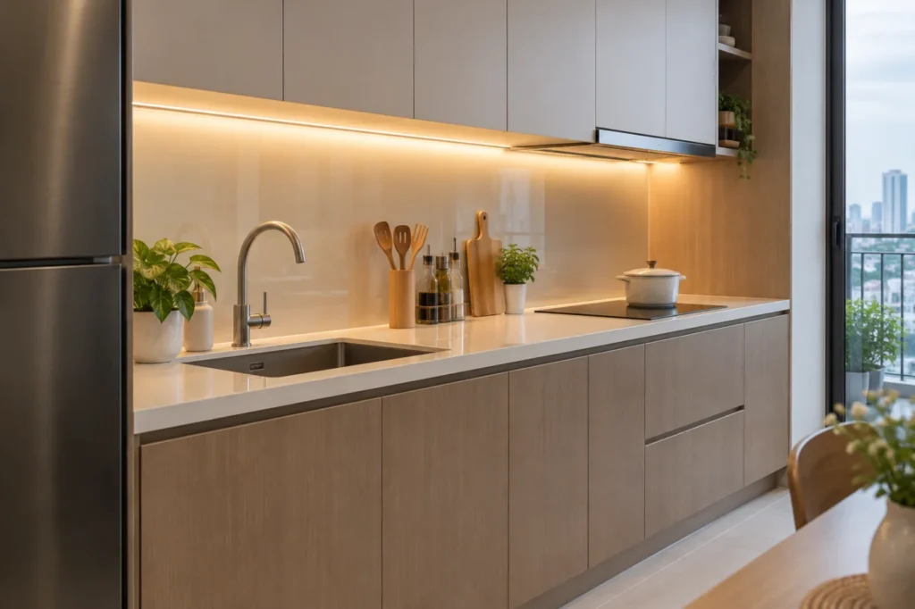 lắp đèn LED căn hộ Hà Nội - hình minh họa 1