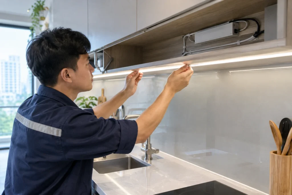 lắp đèn LED nhà ở - hình minh họa 1