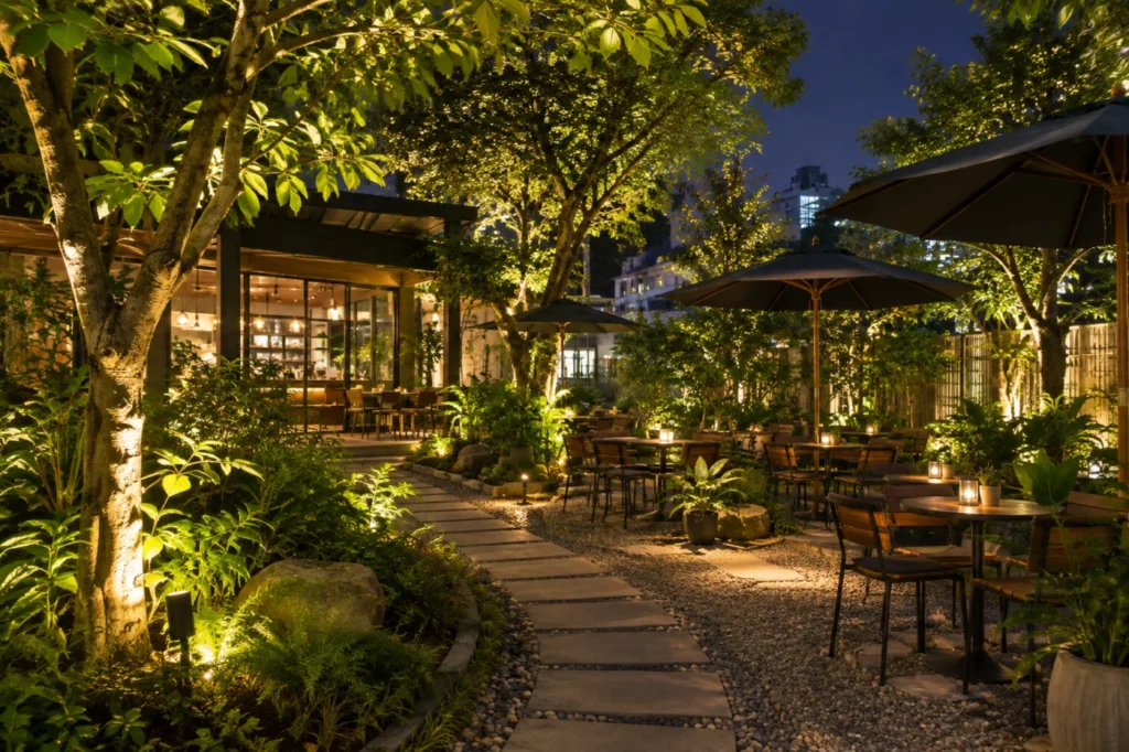 lắp đèn quán cafe Hà Nội - hình minh họa 2