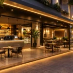 Lắp đèn quán cafe Hà Nội theo khu vực, thi công đúng nhu cầu
