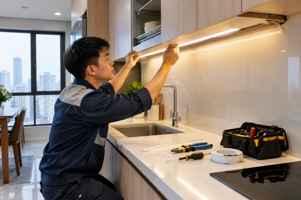 lắp đèn trang trí Hà Nội - hình minh họa 1