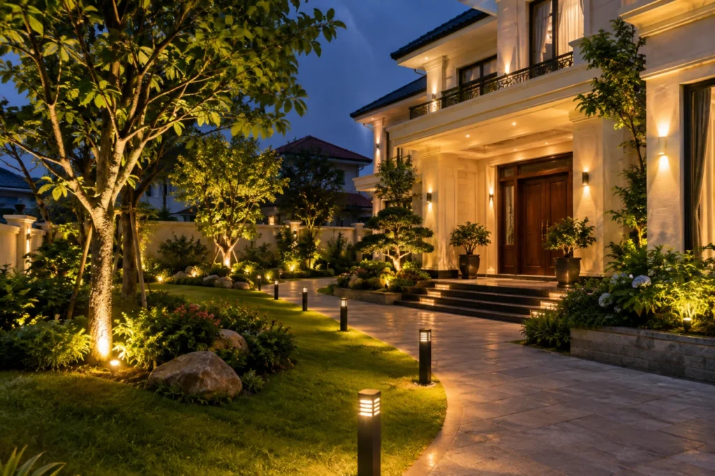 lắp đèn trang trí tại Hà Nội - hình minh họa 2