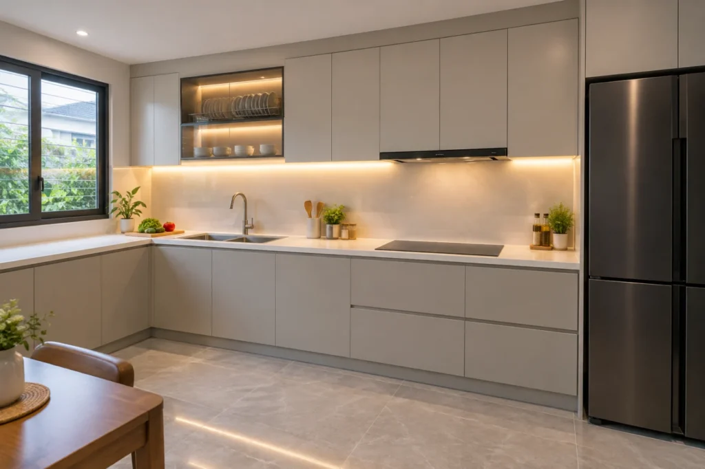 thợ lắp đèn tủ bếp tại nhà Hà Nội - hình minh họa 2